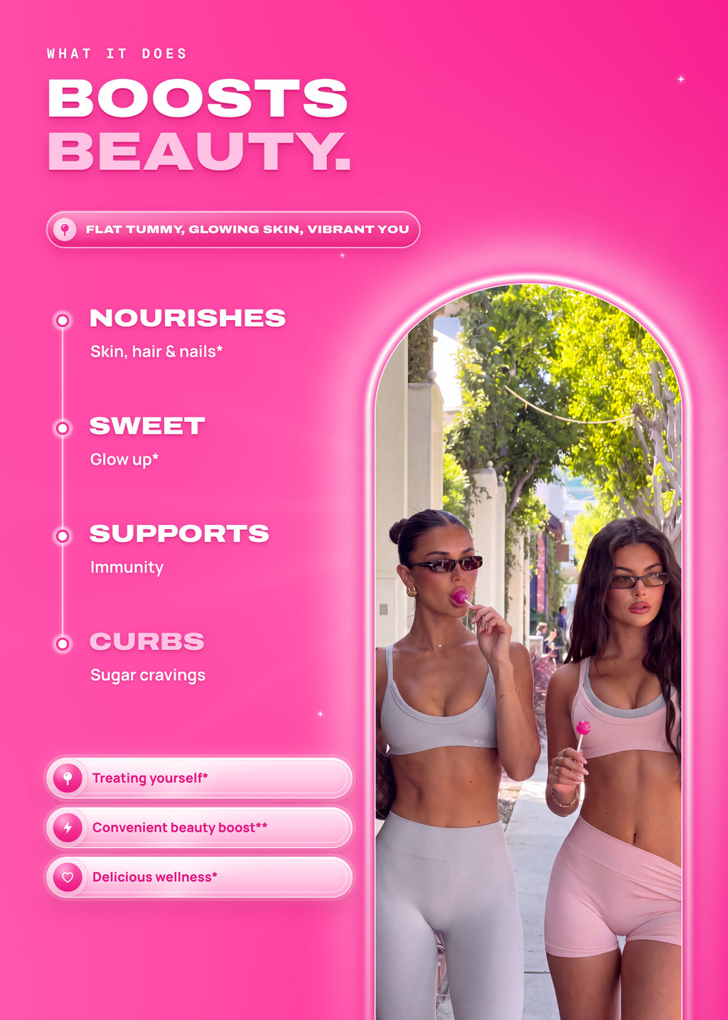 It Girl Beauty Lollipops | Collagen Peptide & Vitamin C Candy